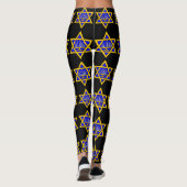 Ster van David & Menorah Leggings (Achterkant)