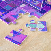 Ster van David mosaic Legpuzzel (Zijkant)