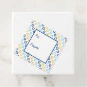 Ster van David naar Van Bedankjes Labels (In situ)