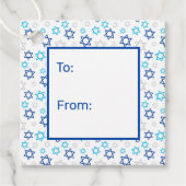 Ster van David naar Van Bedankjes Labels (Voorkant)