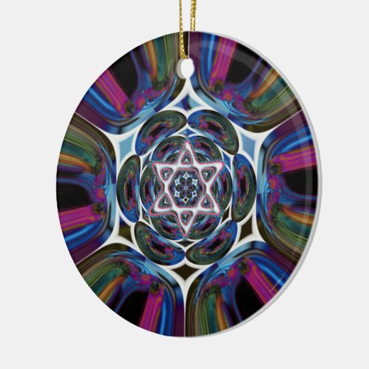 Ster van David Ornament (Links)