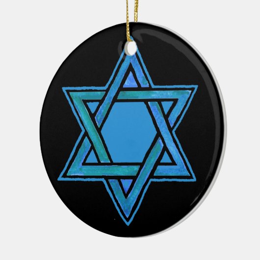 Ster van David Ornament (Links)