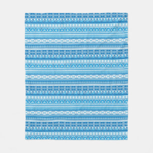 Ster van David Pattern Fleece Deken