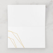 ster van David Place Card Plaatskaartje (Binnenkant ongevouwen)