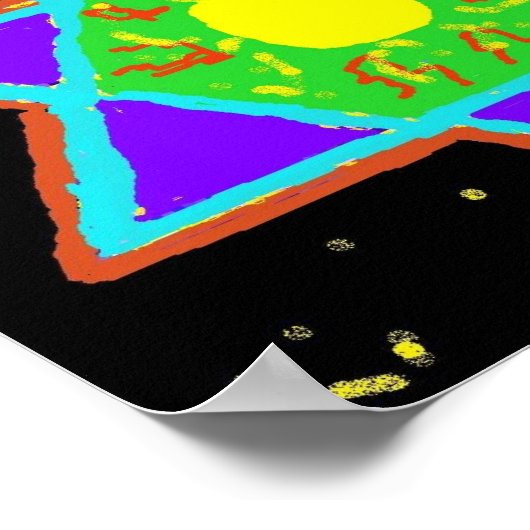 Ster van David Poster (Hoek)