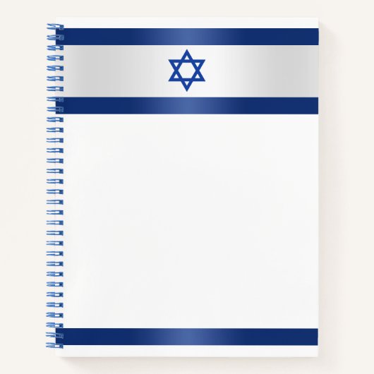 Ster van David Right Side Writing Hebrew Notitieboek (Voorkant)