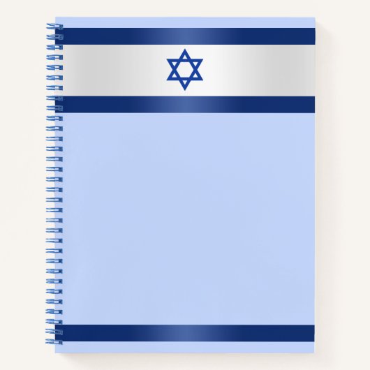 Ster van David Right Side Writing Hebrew Subjects Notitieboek (Voorkant)