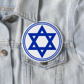 Ster van David Ronde Button 4,0 Cm (In situ)