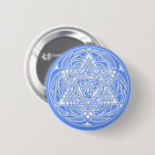  ster van David Ronde Button 5,7 Cm (Voorkant /achterkant)