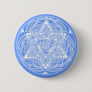  ster van David Ronde Button 5,7 Cm