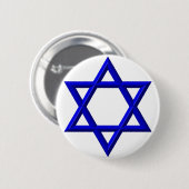 Ster van David Ronde Button 5,7 Cm (Voorkant /achterkant)