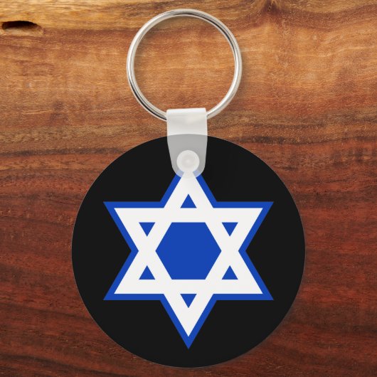 Ster van David Sleutelhanger (Voorkant)