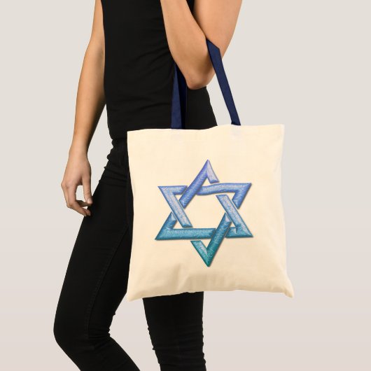 Ster van David Small Canvas tas (Voorkant (product))