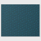 Ster van David Snowflakes Cadeaupapier (Vlak)