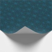 Ster van David Snowflakes Cadeaupapier (Hoek)