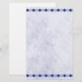 Ster van David Stationery Briefpapier (Voorkant / Achterkant)