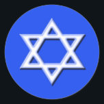 Ster van David Sticker<br><div class="desc">Star of David on stickers</div>