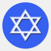 Ster van David Sticker (Voorkant)