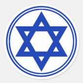 Ster van David Sticker (Voorkant)