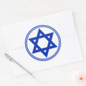 Ster van David Sticker (Envelop)