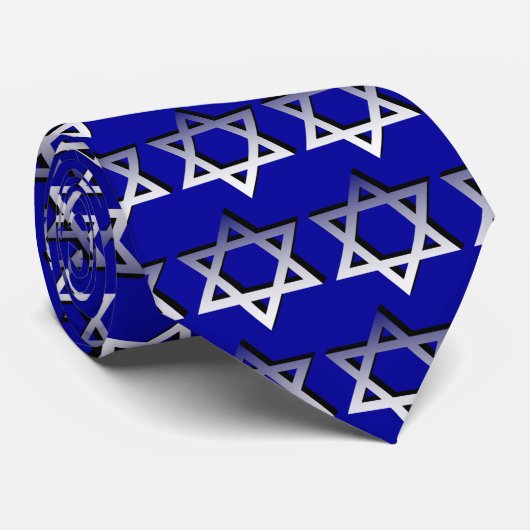 Ster van David Stropdas (Opgerold)