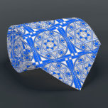 Ster van David Stropdas<br><div class="desc">Volledig  - personaliseer met tekst,  achtergrondkleur,  grootte van het afbeelding en plaatsing. Maakt een groot geschenk voor feestdagen,  Bar & Bat Mitzvahs,  Hebreeuwse of Zondag schoolleraar.</div>