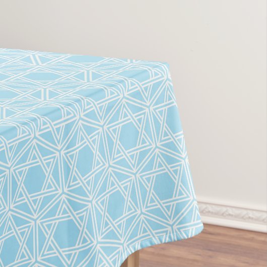 Ster van David Tablecloth - Judaica - Tabelinstell Tafelkleed (Voorbeeld)