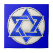 Ster van David Tegeltje (Voorkant)