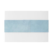 Ster van David Theme Blue en Gold Jewish Uitnodigingen Wikkel (Achterkant Voorbeeld)