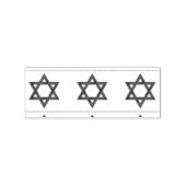 Ster van David Thunder_Covet Rubberstempel (Afrduk)