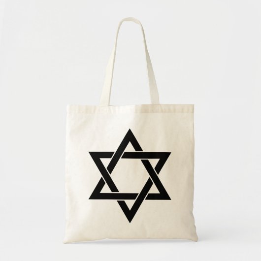 Ster van David Tote Bag (Voorkant)