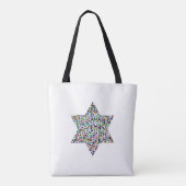 Ster van David Tote Bag (Achterkant)