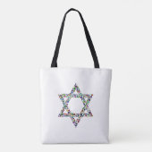 Ster van David Tote Bag (Achterkant)