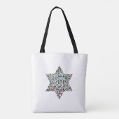 Ster van David Tote Bag (Achterkant)