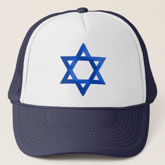 Ster van David Trucker Pet (Voorkant)