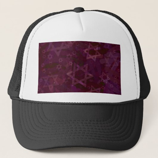 Ster van David Trucker Pet (Voorkant)