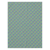 Ster van David Turquoise fine Tafelkleed (Voorkant)