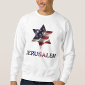 Ster van David USA, jerUSAlem Israël Palestina Oor Trui (Voorkant)
