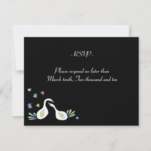 Ster van David Wedding Bar Bat Mitzvah RSVP Joods (Voorkant)