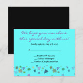 Ster van David Wedding Invitation Bar Mitzvah Repl Kaart (Voorkant / Achterkant)