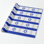 Ster van David wrap papier Hanukkah<br><div class="desc">Ster van David Wrap paper Hanukkah of bar/bat mitzvah</div>