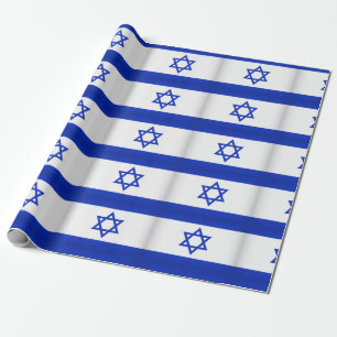 Ster van David wrap papier Hanukkah