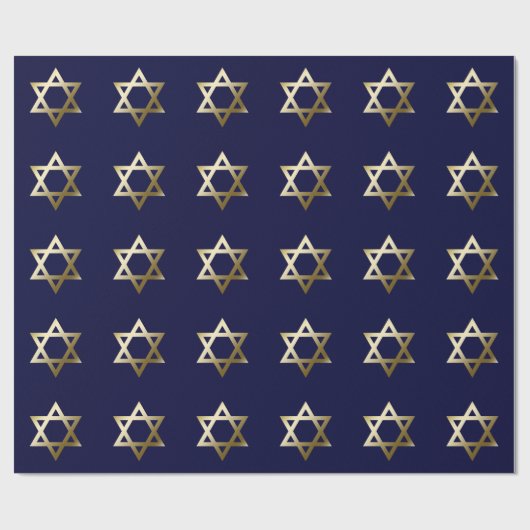 Ster van David Wrapping Paper Cadeaupapier (Vlak)