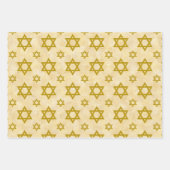 Ster van David Wrapping Paper Flat Sheet Set (Voorkant 2)