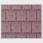 Ster van de Bethlehem-quilt Cadeaupapier (Vlak)