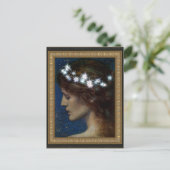 Ster van de hemel van Edward Robert Hughes Briefkaart (Staand voorkant)