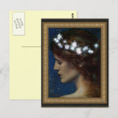 Ster van de hemel van Edward Robert Hughes Briefkaart (Voorkant / Achterkant)