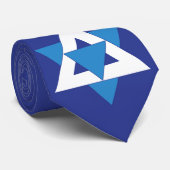 Ster van de kerstboom van David Stropdas (Opgerold)