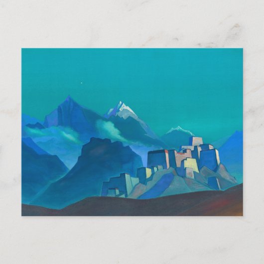 Ster van de Ochtend door Nicholas Roerich Feestdagenkaart (Voorkant)