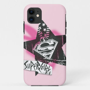 Ster van de Verf van de Nevel van Supergirl de iPhone 11 Hoesje